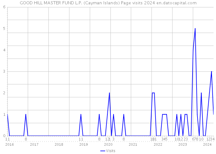 GOOD HILL MASTER FUND L.P. (Cayman Islands) Page visits 2024 