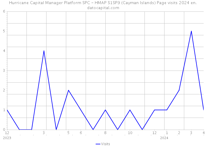 Hurricane Capital Manager Platform SPC - HMAP S1SP9 (Cayman Islands) Page visits 2024 