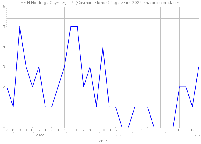 AMH Holdings Cayman, L.P. (Cayman Islands) Page visits 2024 