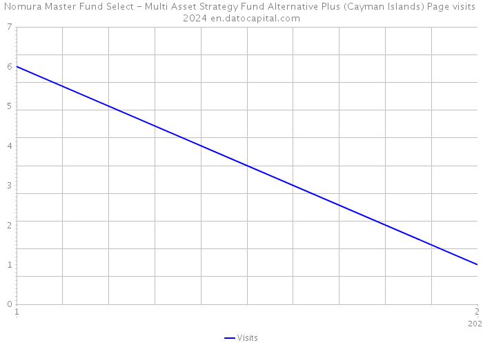 Nomura Master Fund Select - Multi Asset Strategy Fund Alternative Plus (Cayman Islands) Page visits 2024 