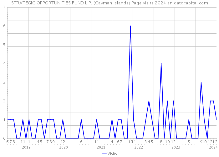 STRATEGIC OPPORTUNITIES FUND L.P. (Cayman Islands) Page visits 2024 