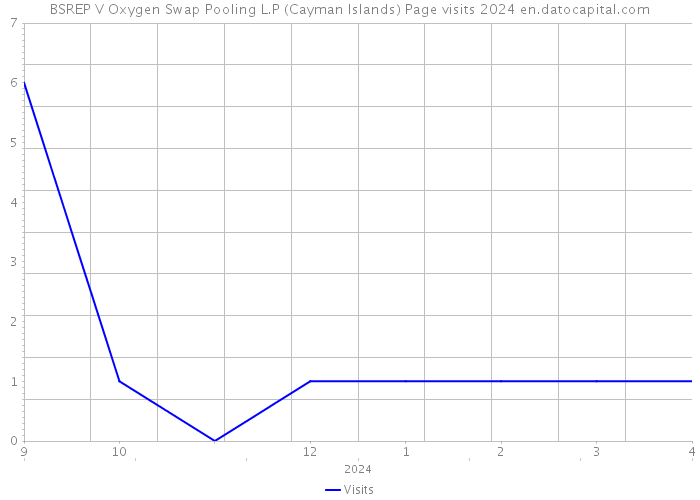 BSREP V Oxygen Swap Pooling L.P (Cayman Islands) Page visits 2024 